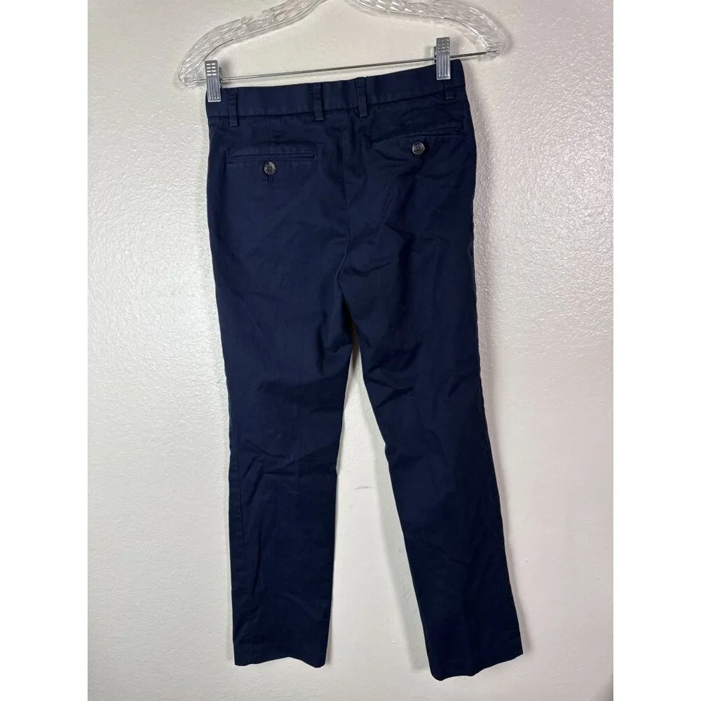 Crewcuts Ludlow Boys Navy‎ Blue Chino Pants Size 10 Uniform